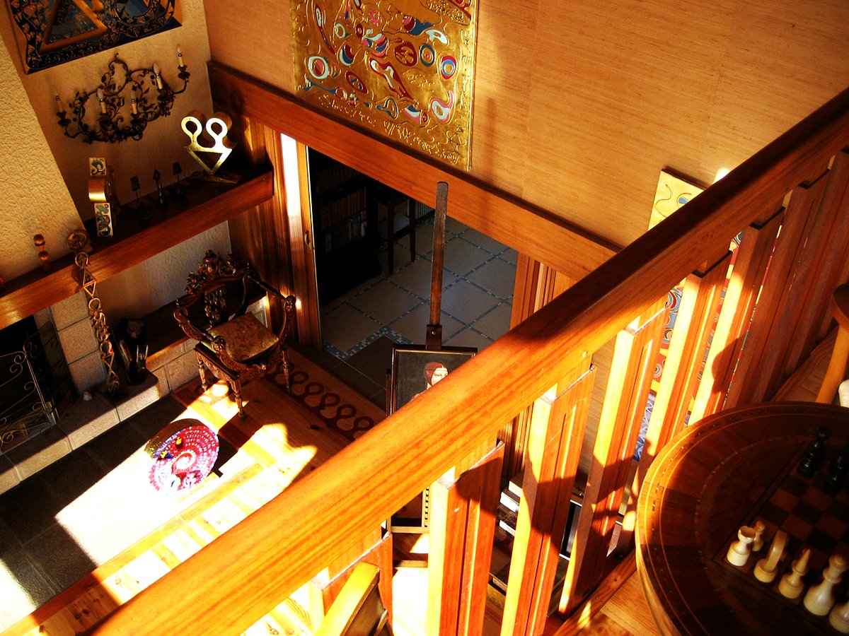 Балюстрада на втором этаже